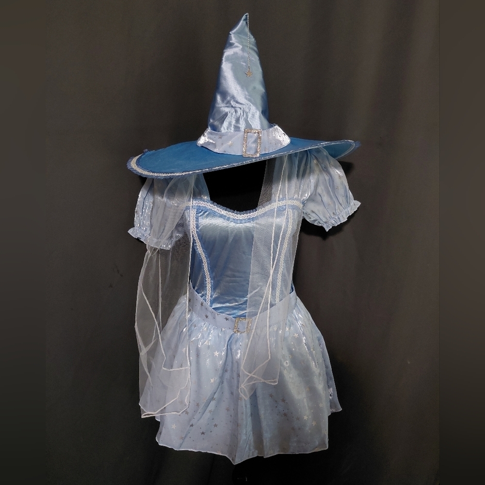 Dollskill Princess Bewitching Blue Halloween Witch Costume Size Medium NWT - Picture 8 of 8
